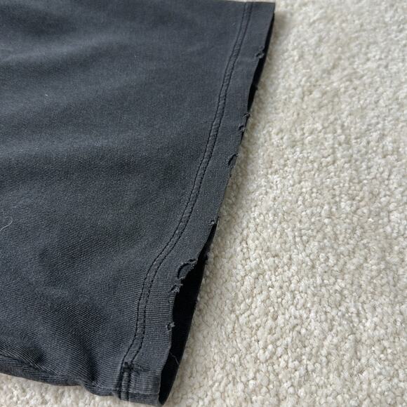 Forever 21: Gun Metal Gray Pearl Cropped Tee - Picture 5 of 7